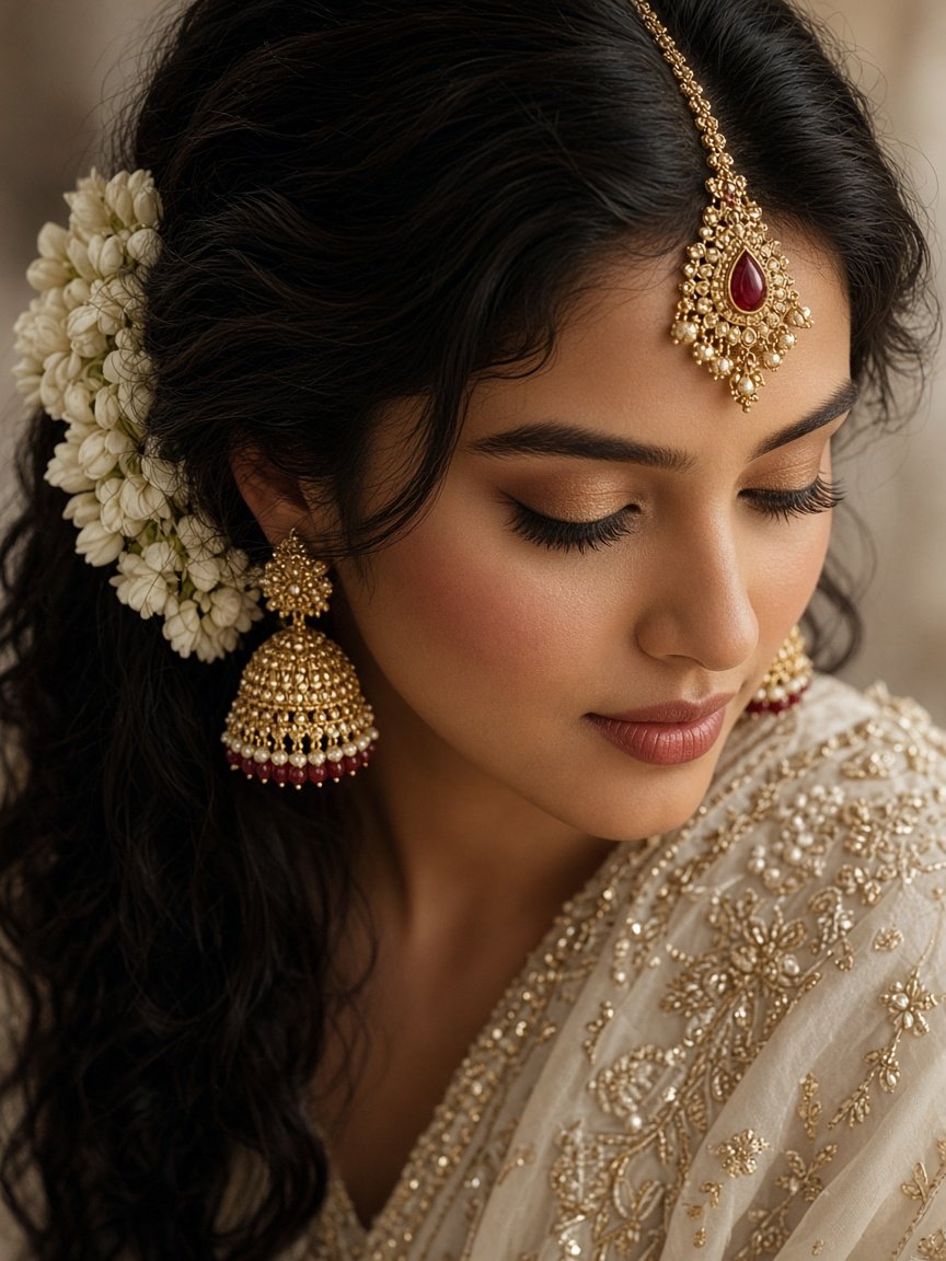 Placeholder bridal portrait for kind words.